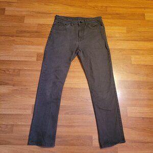 English Laundry Charcoal Straight Leg Jeans